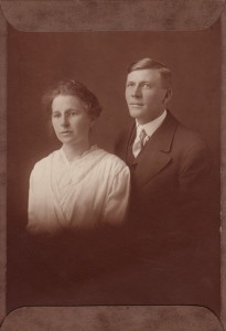 1916-01-22 John and Alma Blixrud Wedding